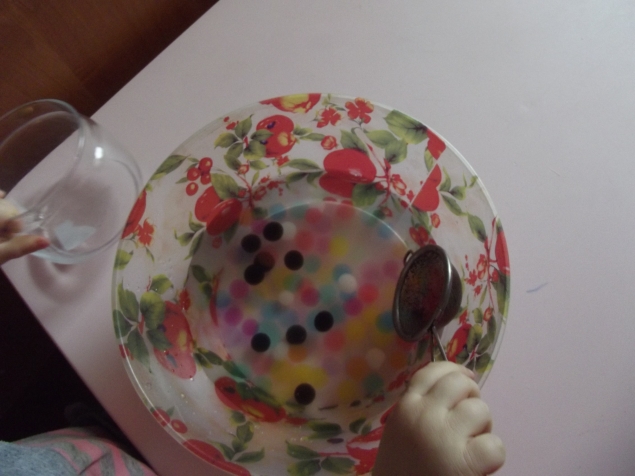 Ловим гидрогель . Ловим гидрогель .