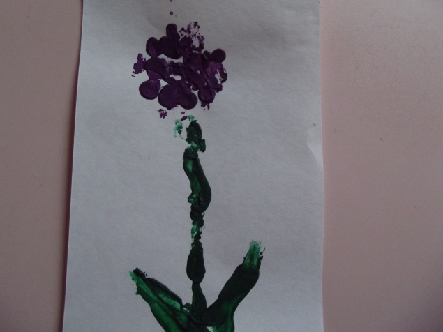 Плавленное рисование .