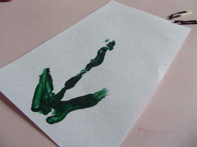 Плавленное рисование .