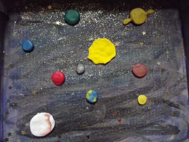 Космос в коробке .