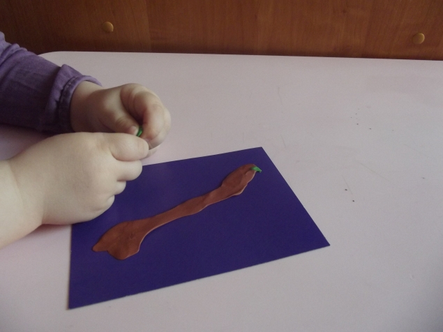 Дерево весной .