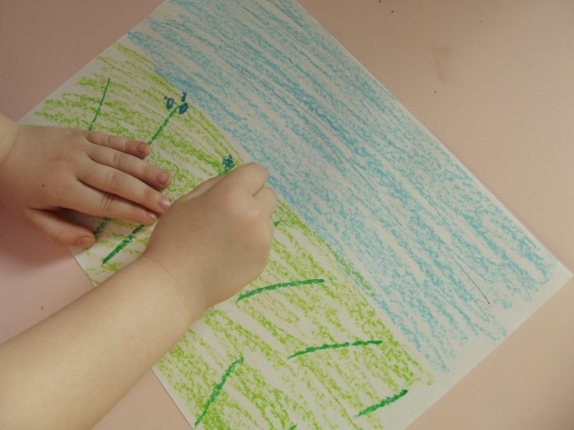 Синие цветы . Синие цветы .