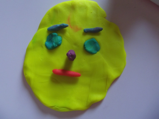 Смешная рожица .