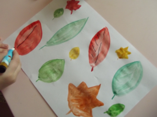 Разноцветный листопад . Разноцветный листопад .