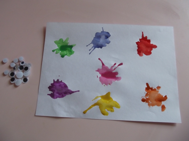 Живые кляксы .