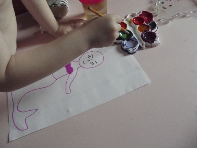 Русалочка .