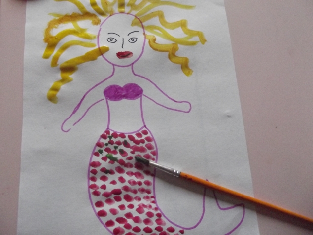 Русалочка .