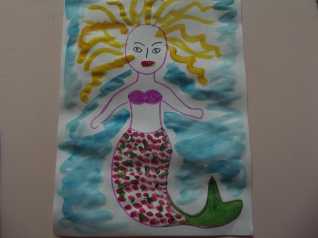 Русалочка .
