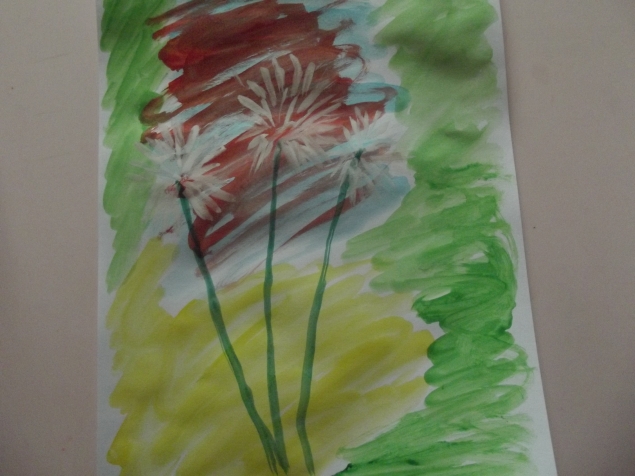 Одуванчики .