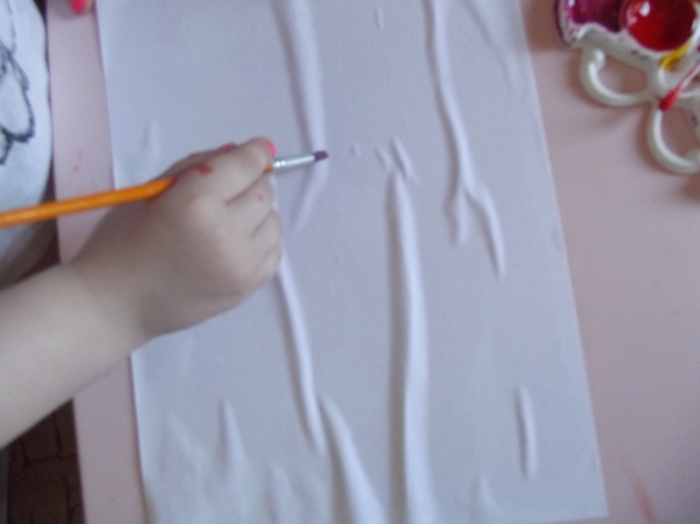 Мокрое рисование . Мокрое рисование .