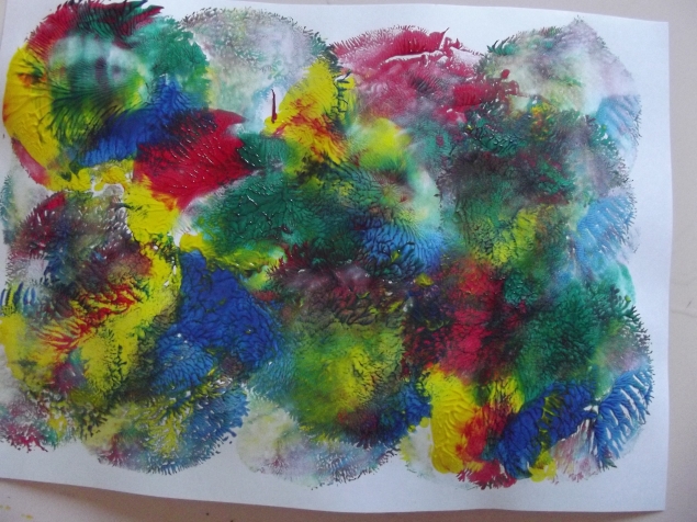 Шариковая картина . Шариковая картина .