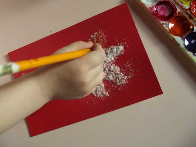 Соляной цветок .