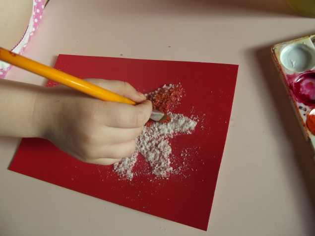 Соляной цветок .