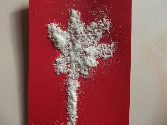 Соляной цветок .