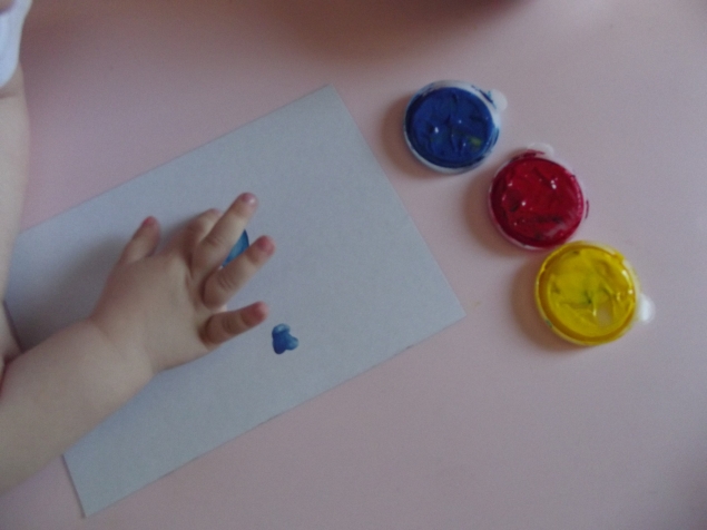 Картина пальчиками . Картина пальчиками .