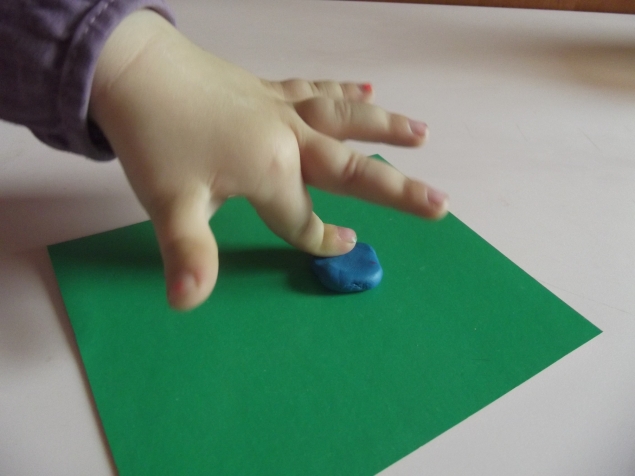 Разноцветный дождик .