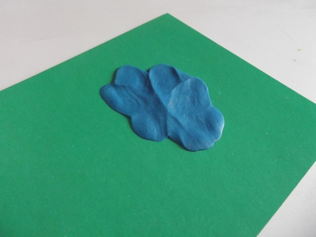 Разноцветный дождик .