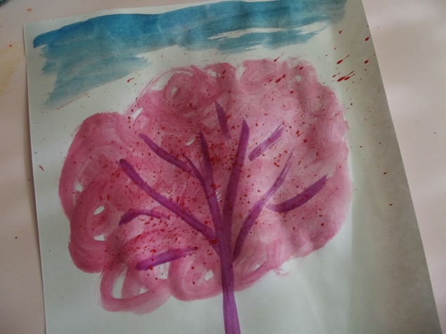 Розовое дерево . Розовое дерево .