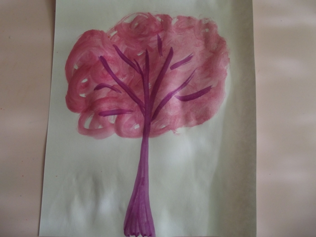 Розовое дерево . Розовое дерево .