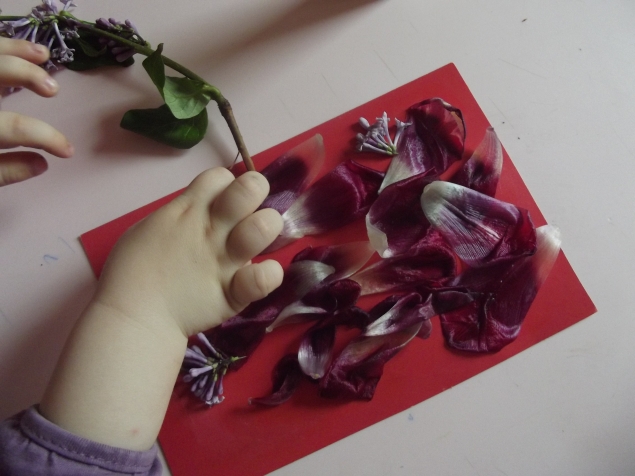 Цветочная аппликация . Цветочная аппликация .