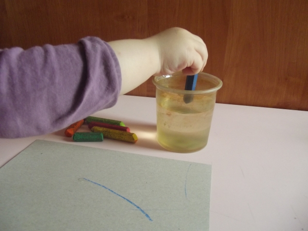 Мокрая пастель . Мокрая пастель .