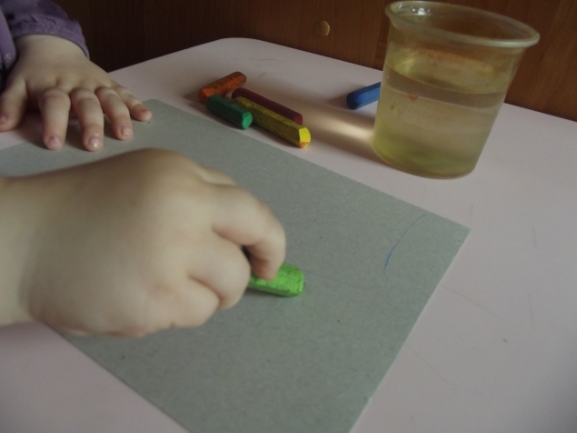 Мокрая пастель . Мокрая пастель .