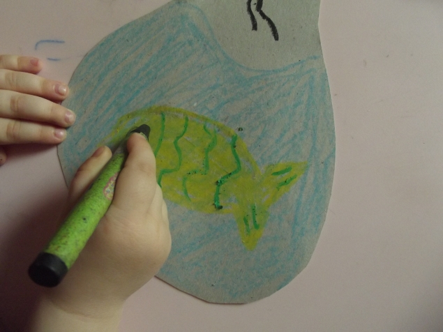 Мешок с рыбкой .