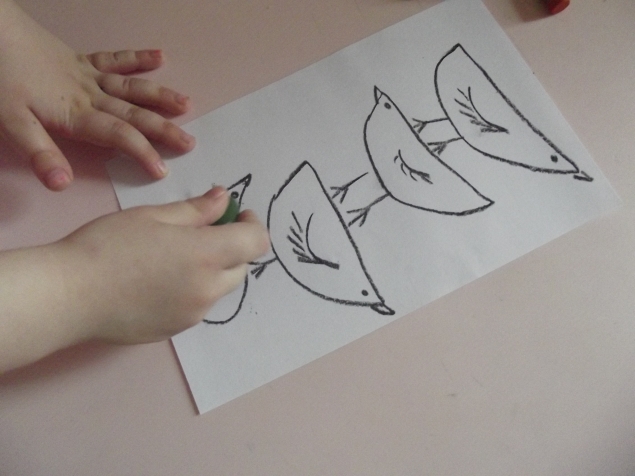 Разноцветные птицы . Разноцветные птицы .