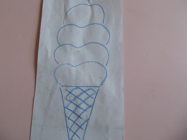 Многослойное мороженое . Многослойное мороженое .