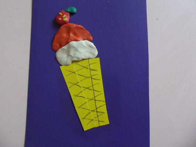 Мороженое .