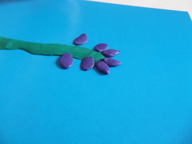 Пластилиновый люпин . Пластилиновый люпин .