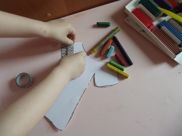 Бумажное платье .