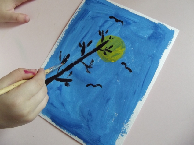 Лунная ночь . Лунная ночь .