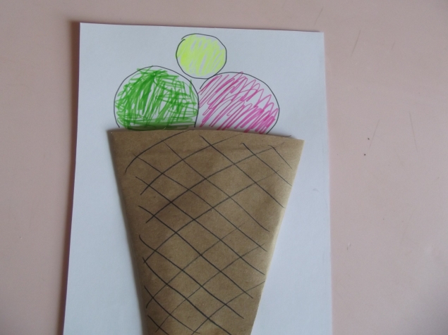 Мороженое .