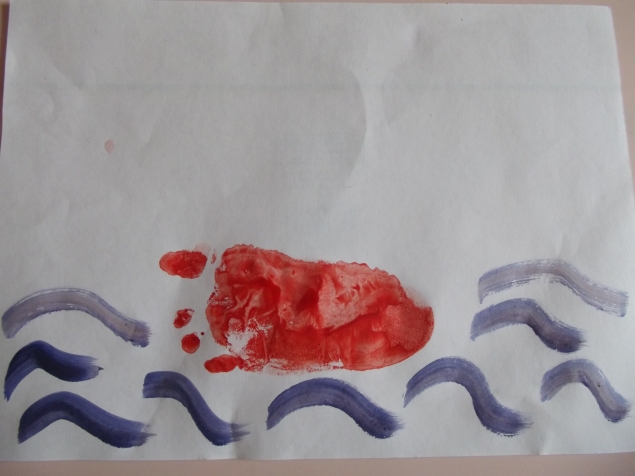 Яркий кораблик .