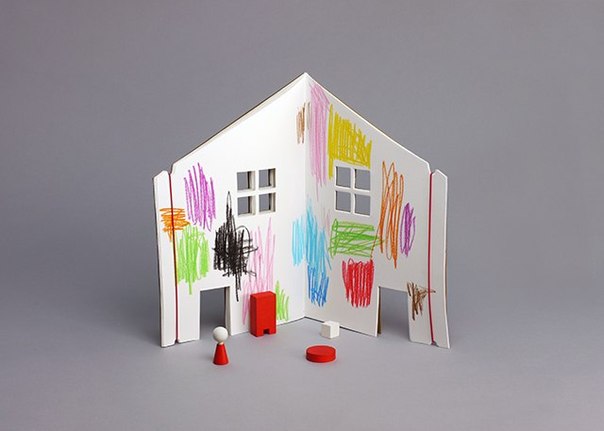 Тетрадка-домик Тетрадка-домик