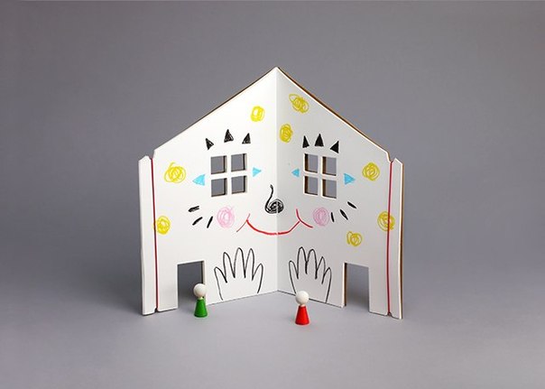 Тетрадка-домик Тетрадка-домик