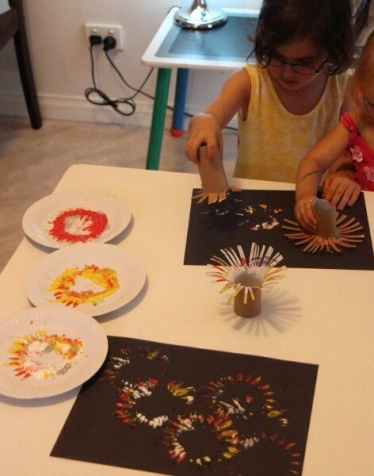 Рисуем фейерверк