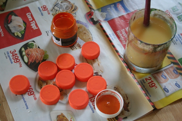 Конструктор из крышек Конструктор из крышек