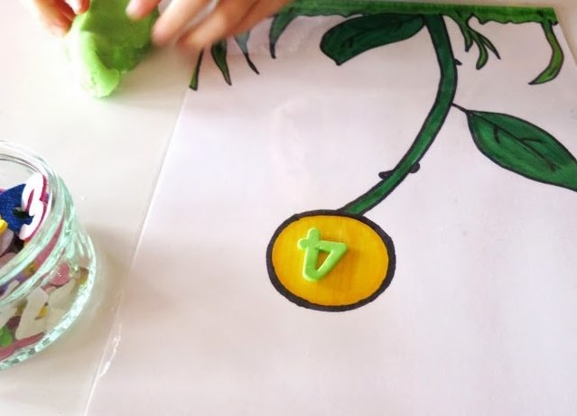 Коврик для занятий с пластилином