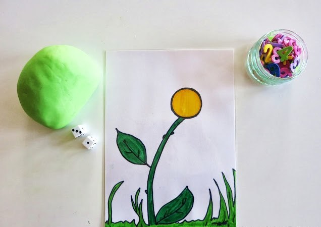 Коврик для занятий с пластилином