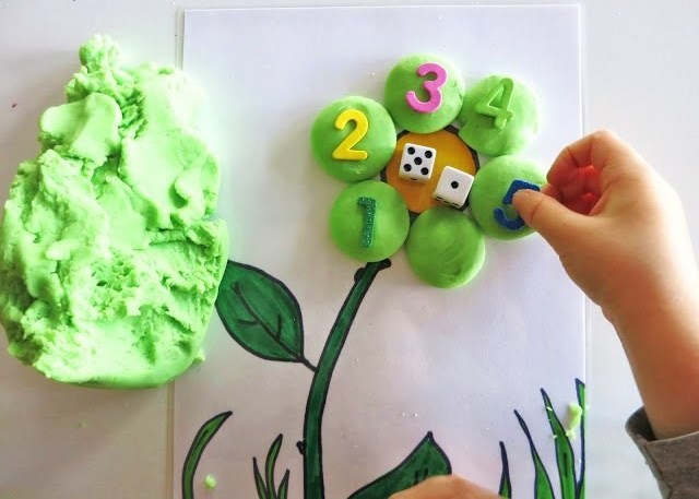 Коврик для занятий с пластилином