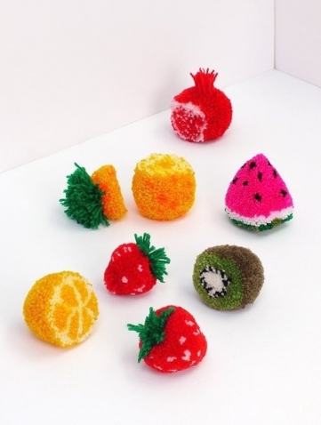 Фруктовые помпоны Фруктовые помпоны