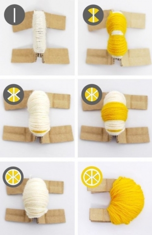 Фруктовые помпоны Фруктовые помпоны