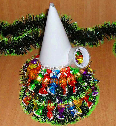Конфетная елочка