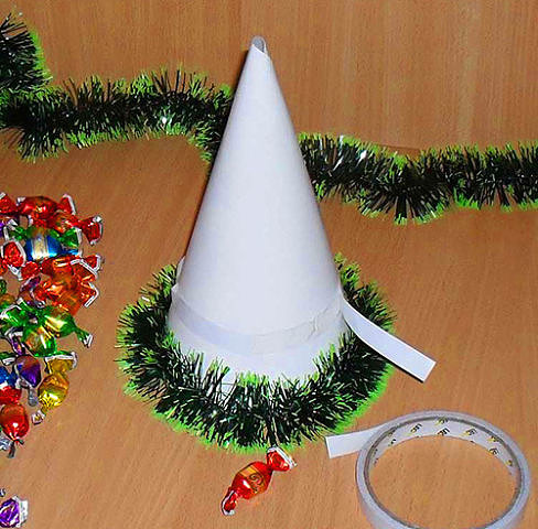 Конфетная елочка