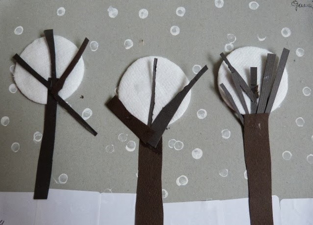 Деревья зимой Деревья зимой