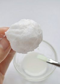 Снеговик из ваты