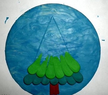 Елочка на компакт-диске Елочка на компакт-диске