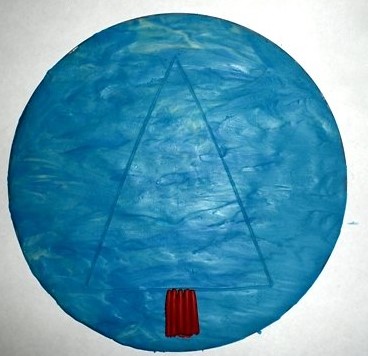 Елочка на компакт-диске Елочка на компакт-диске